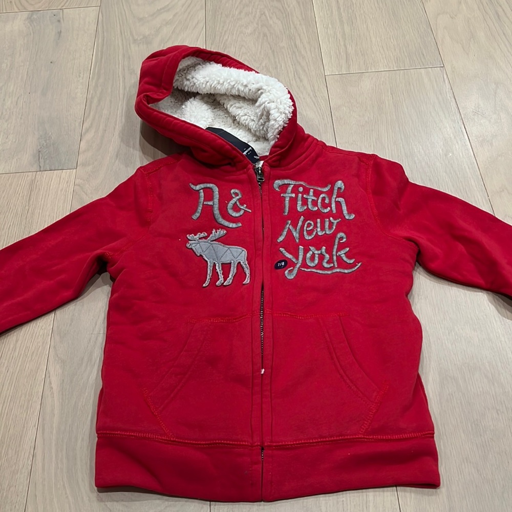 Abercrombie kids zip up